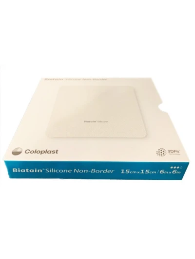 BIATAIN SILICONE NON-BORDER 15X15CM 5PZ 2