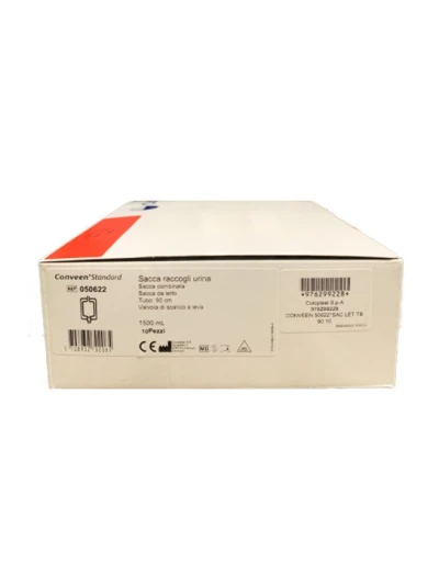 CONVEEN - SACCA URINA DA LETTO 1,5LT CON SCARICO - TUBO...