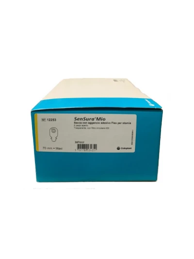 SENSURA MIO FLEX SACCA ILEOSTOMIA APERTA 70MM - 30PZ...