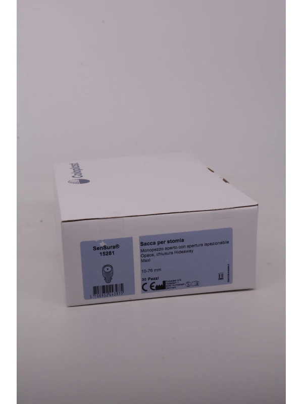 SENSURA SACCA APERTA OPACA MAXI - RIT.10-76MM - 30PZ  COD.15281