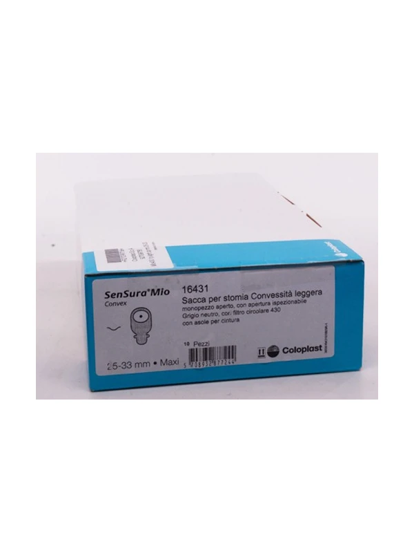 SENSURA MIO CLICK ILEOSTOMIA MAXI 25-33MM - COD.16431 10PZ