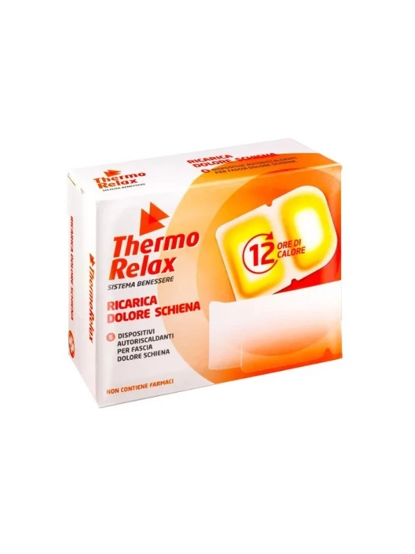 THERMORELAX RICARICA PER FASCIA LOMBARE - DOLORE SCHIENA 6PZ