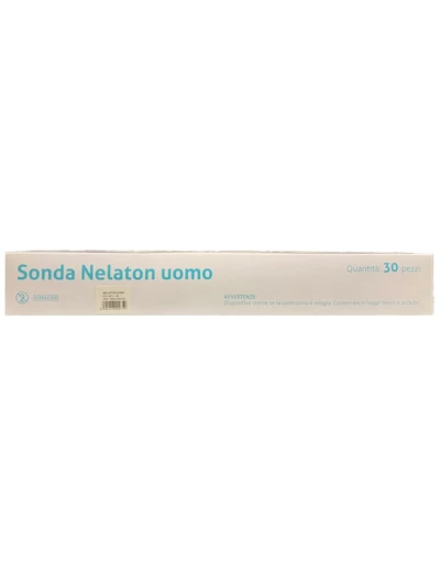 SONDA NELATON PVC UOMO 40CM CH14 30PZ