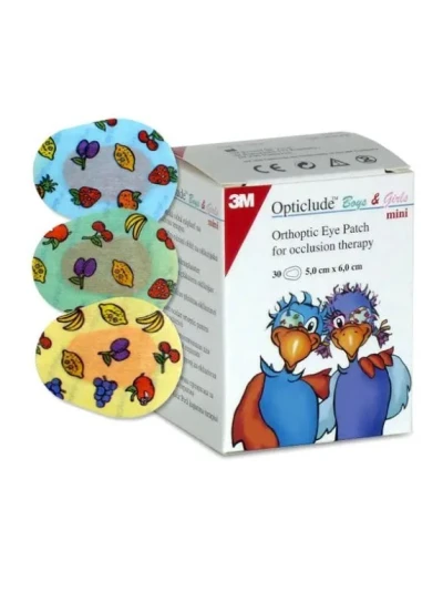 3M OPTICLUDE CEROTTI COLORATI MINI 5X6CM - 30PZ 2