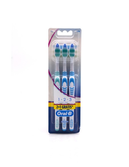 ORALB 123 CLASSIC CARE - SPAZZOLINO - 3PZ