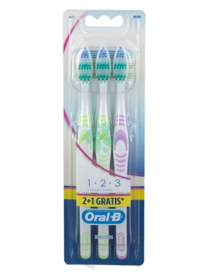 ORALB 123 CLASSIC CARE - SPAZZOLINO - 3PZ 2