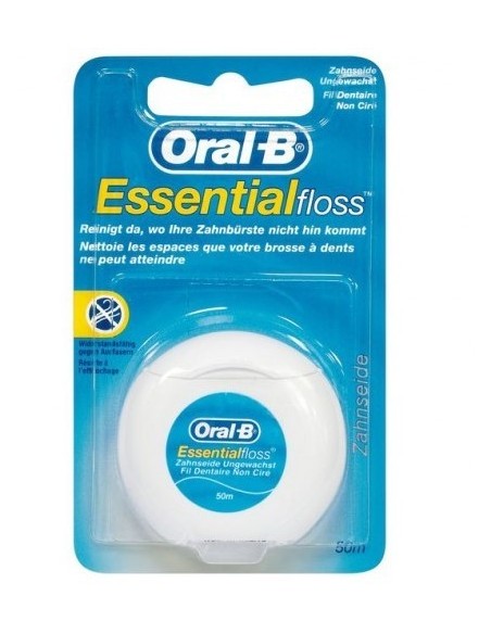 ORALB ESSENTIAL FLOSS FILO INTERDENTALE NON CERATO 50 MT