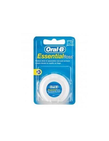 ORALB ESSENTIALFLOSS FILO INTERDENTALE CERATO 50 MT