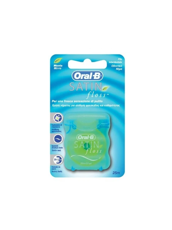ORALB SATIN FLOSS FILO INTERDENTALE 25 METRI
