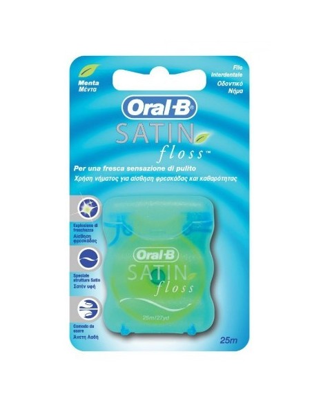 ORALB SATIN FLOSS FILO INTERDENTALE 25 METRI