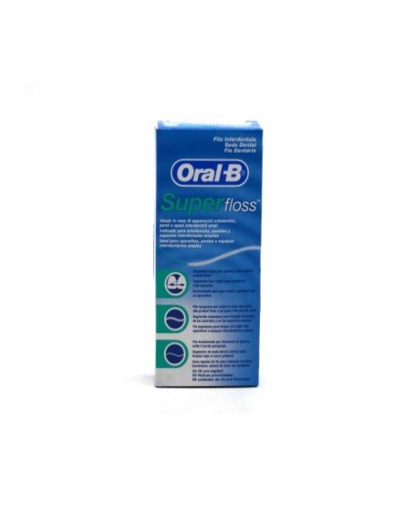 ORALB SUPERFLOSS FILO INTERDENTALE