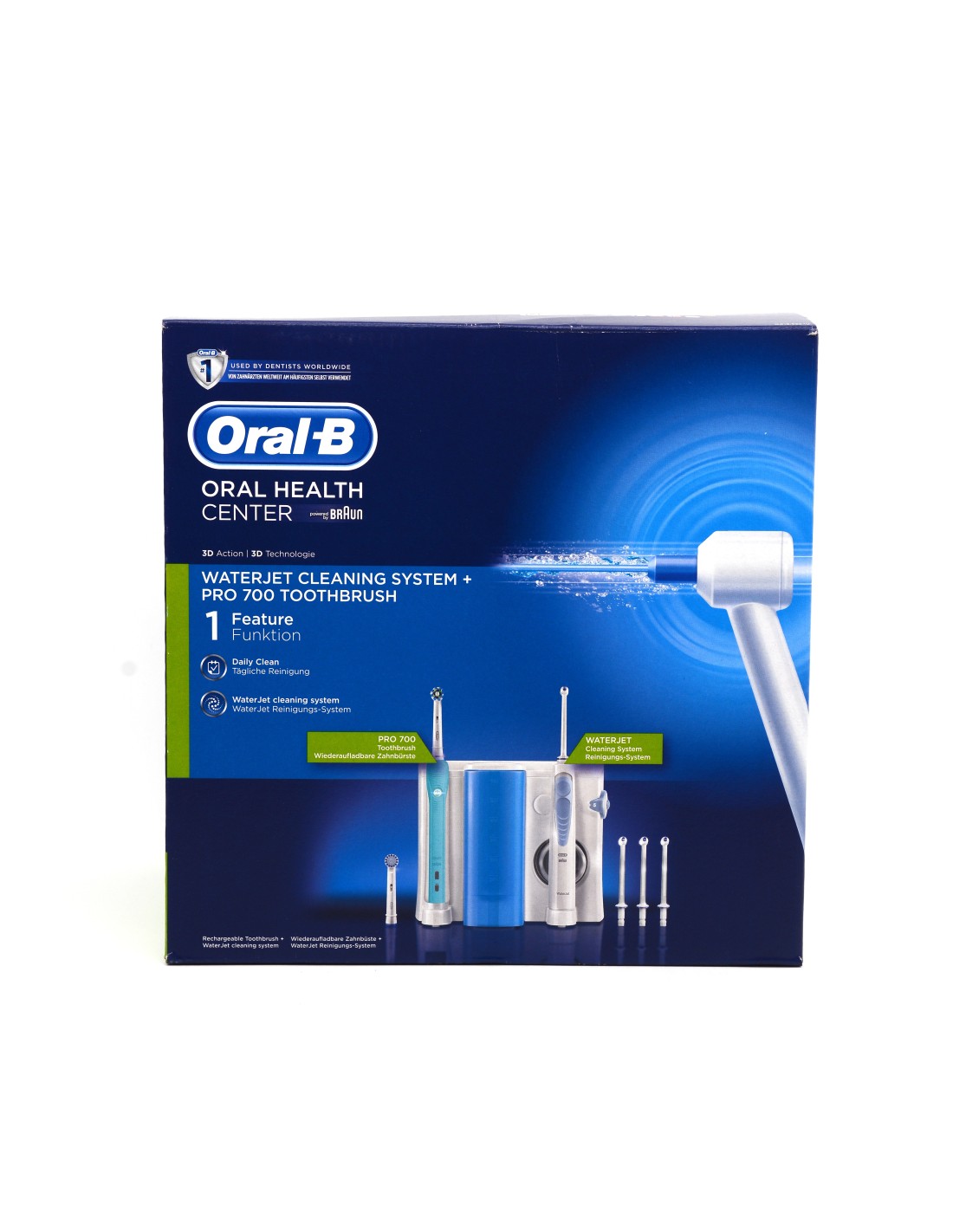 Oral-B Oral Center - Idropulsore Md20 Tecnologia Oxyjet E Waterjet +  Spazzolino Elettrico Pro 1
