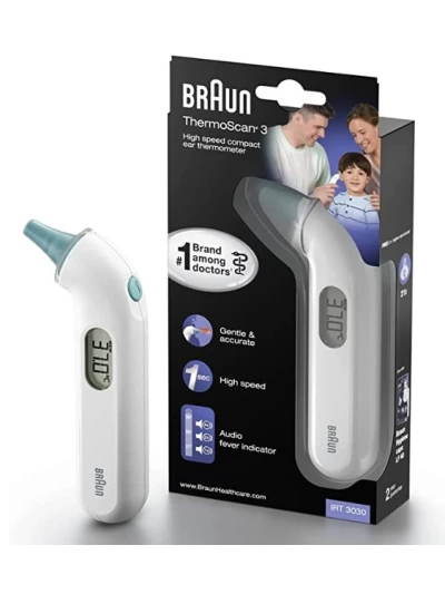 BRAUN THERMOSCAN 3 TERMOMETRO AURICOLARE - ADATTO PER...