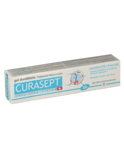 CURASEPT GEL DENTIFRICIO PLACCHE E CARIE CLOREXIDINA 0,05