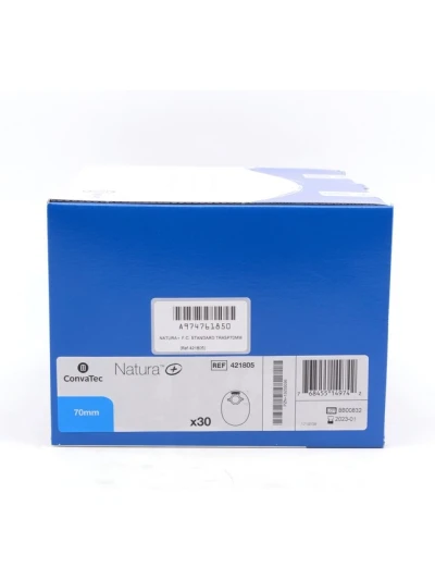 NATURA SACCA CHIUSA TRASPARENTE 70MM - COD.421805 30PZ