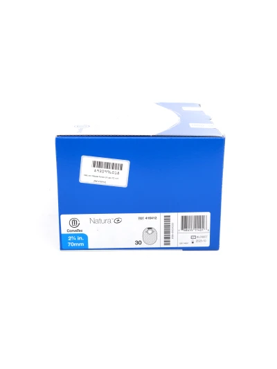 NATURA SACCA STOMIA OPACA 70MM -  COD.416412  30PZ