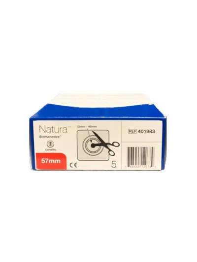 NATURA PLACCA STOMAHESIVE 57MM - COD.401983 5PZ