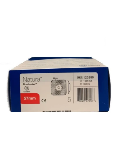 NATURA PLACCA STOMIA CONVESSA PRETAGL. 57MM - COD.125289 5PZ