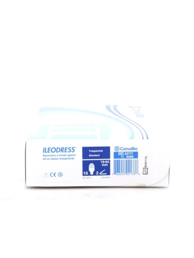 ILEODRESS SACCA APERTA TRASPARENTE 19/64MM - 10PZ COD.6409