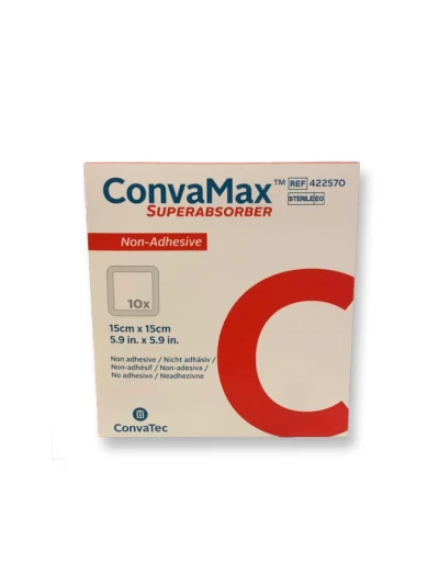 CONVAMAX SUPERABSORBER NON ADESIVO 15X15 10PZ