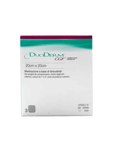 DUODERM CGF - MEDICAZIONE 20X20 - 3PZ