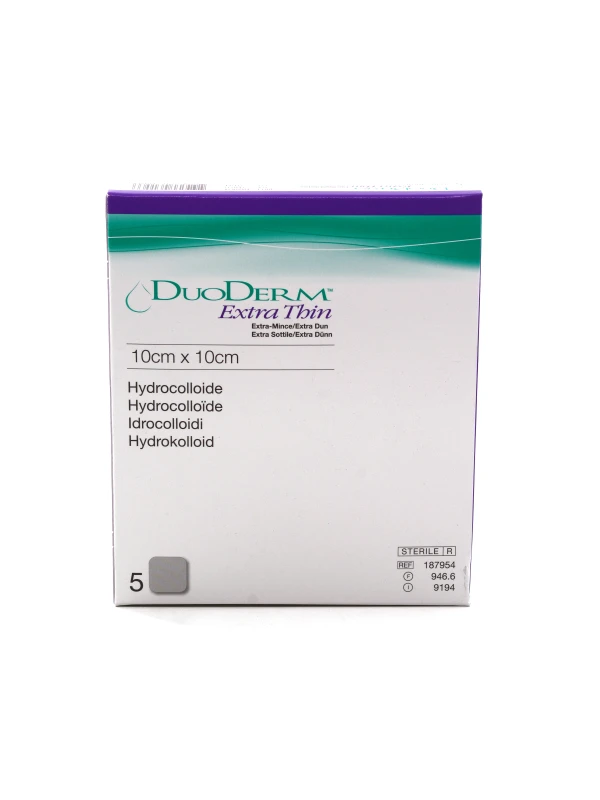 DUODERM EXTRA SOTTILE 10X10CM - 5 PZ