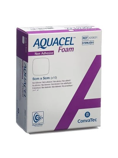 AQUACEL FOAM NON ADESIVO 5X5 10PZ