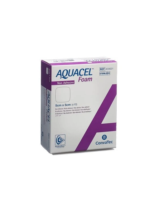 AQUACEL FOAM NON ADESIVO 5X5 10PZ