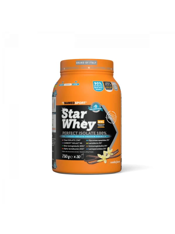 NAMED SPORT - STARWHEY ISOLATE VANIGLIA 750G