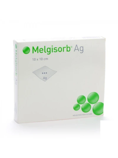 MELGISORB AG MEDICAZIONE 10X10 10PZ