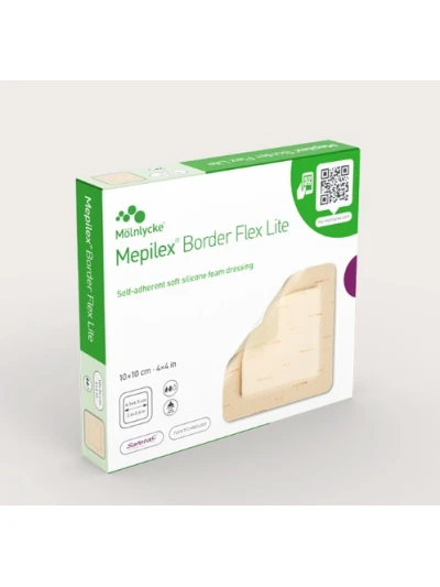 MEPILEX BORDER FLEX LITE MEDICAZIONE - 10CMX10CCM - 5 PZ