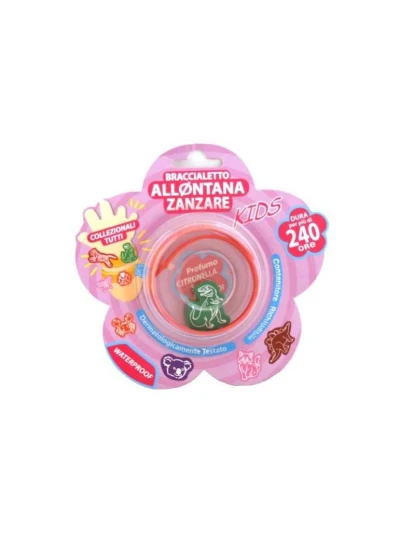 BRACCIALETTO ALLONTANA ZANZARE KIDS 240 ORE