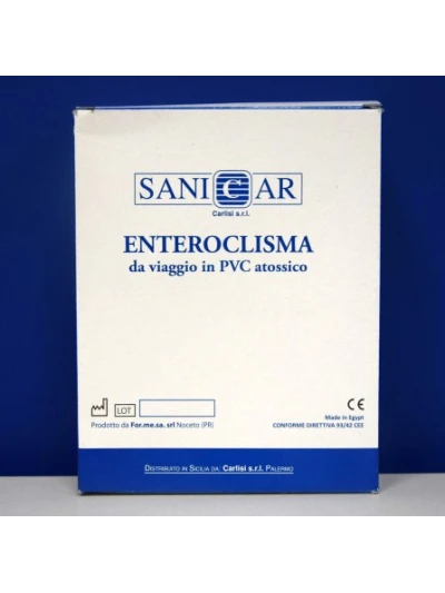 SANICAR ENTEROCLISMA IN PVC ATOSSICO