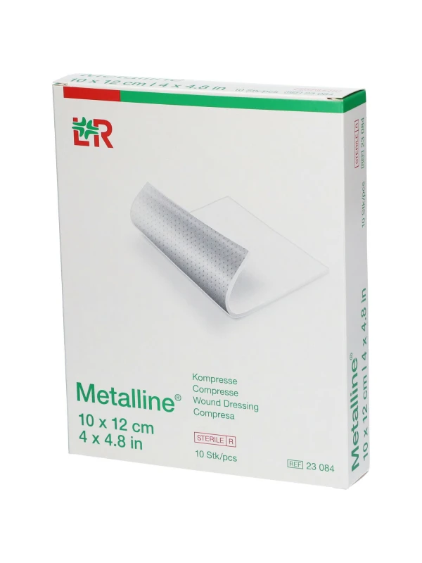 METALLINE MEDIC 10X12CM 10PZ