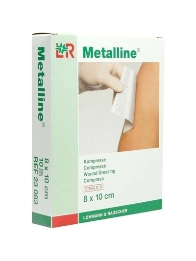 METALLINE MEDIC 8X10CM 10PZ