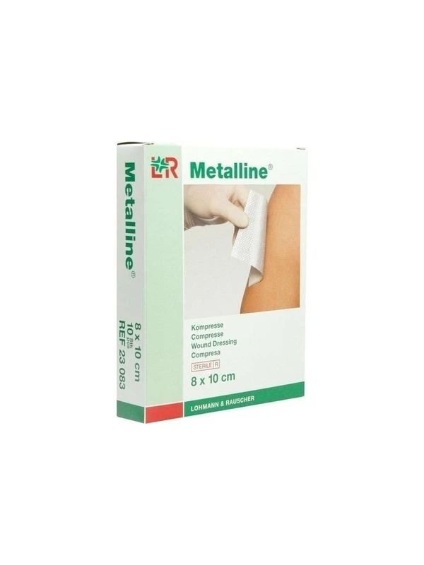 METALLINE MEDIC 8X10CM 10PZ