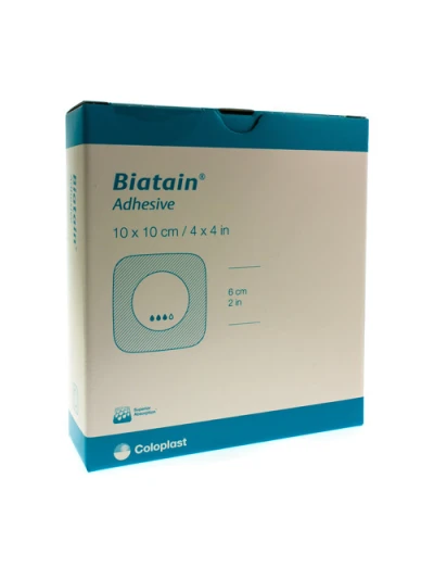 BIATAIN MEDICAZIONE ADESIVA 10X10 - 10PZ