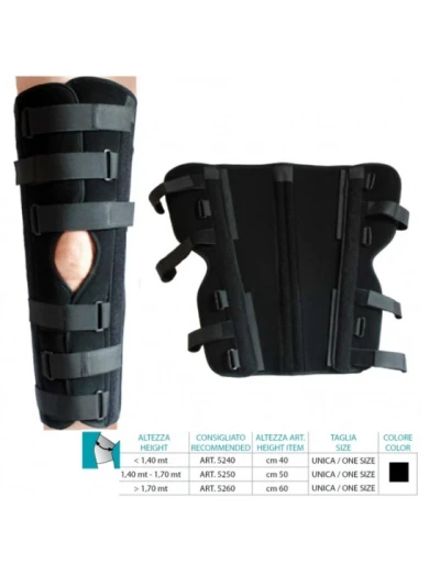 ORIONE 5260 IMMOBILIZZATORE GINOCCHIO - H60CM - TAGLIA UNICA