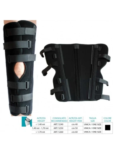 ORIONE 5240 IMMOBILIZZATORE GINOCCHIO - H40CM - TAGLIA UNICA