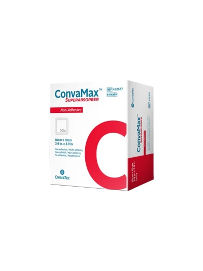 CONVAMAX SUPERABSORBER NON ADESIVO 10X10 10PZ