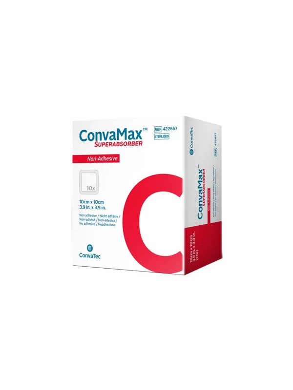 CONVAMAX SUPERABSORBER NON ADESIVO 10X10 10PZ
