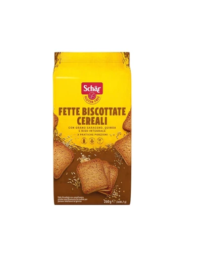 SCHAR FETTE BISCOTTATE AI CEREALI 260GR