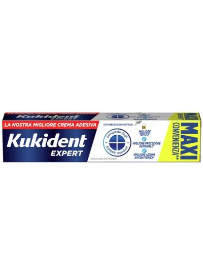 KUKIDENT EXPERT CREMA ADESIVA PER DENTIERE - 57G