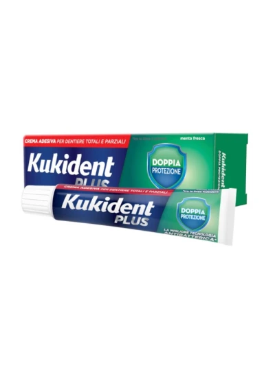 KUKIDENT PLUS DOPPIA PROTEZIONE - GUSTO MENTA FRESCA 40G