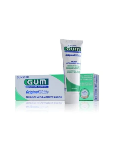 GUM ORIGINAL WHITE DENTIFRICIO 75ML