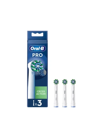 ORALB RICARICHE SPAZZOLINO EB-50 CROSSACTION - 3PZ