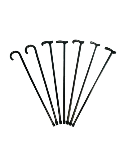 BASTONE LEGNO LACCATO DERBY NERO