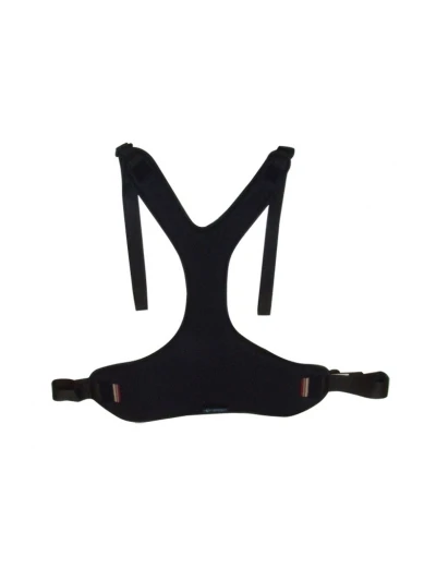 CINTURA DI CONTENIMENTO ADDOMINALE CON BRETELLE E CERNIERA