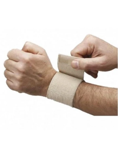 ORIONE 200 - POLSINO ELASTICO CON VELCRO BEIGE - TAGLIA...