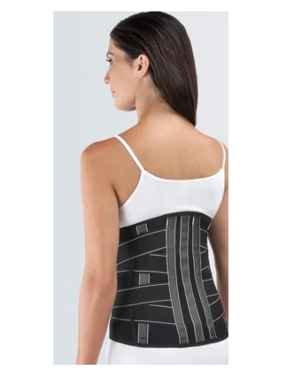 CORSETTO ELASTICO IN CROSS 33CM - NERO